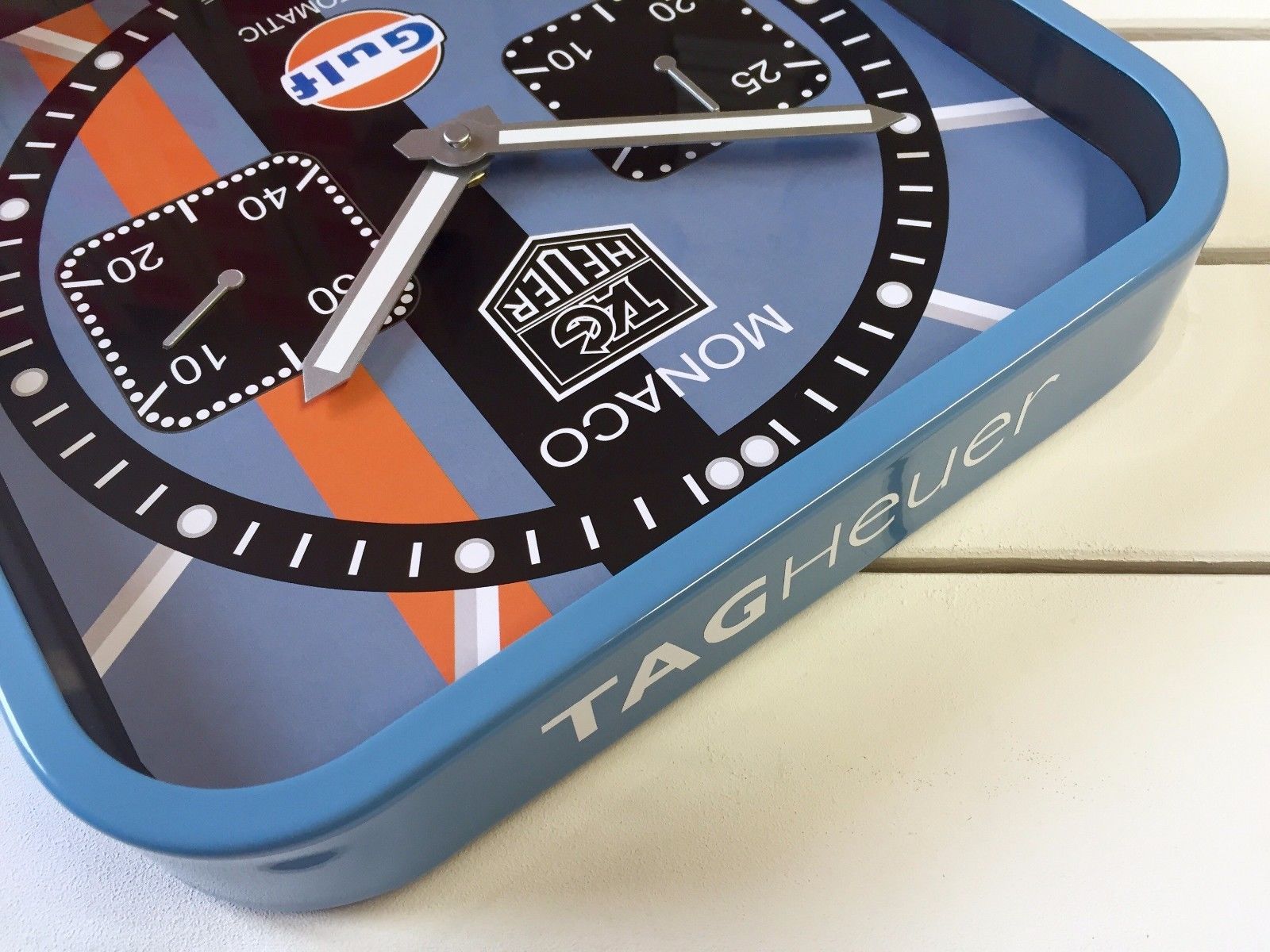 Tag heuer monaco wall clock hotsell